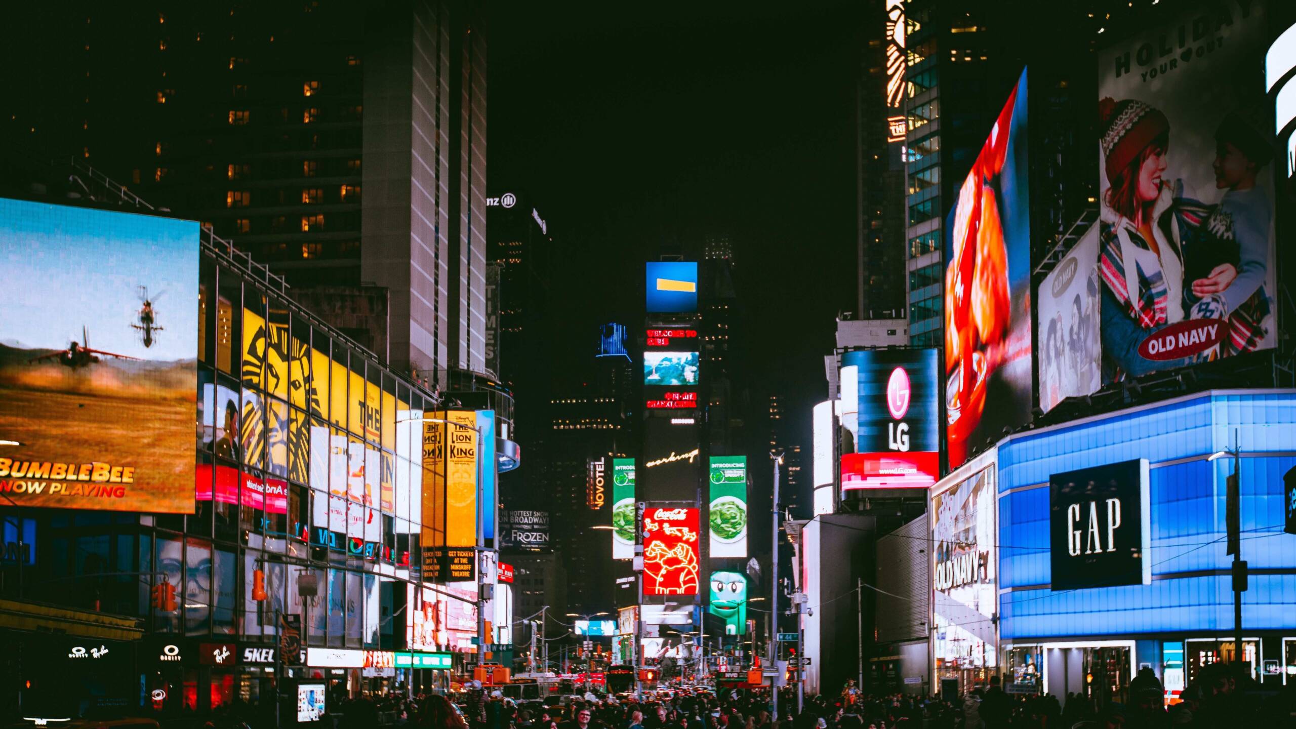 foto offline marketing met alle billboards